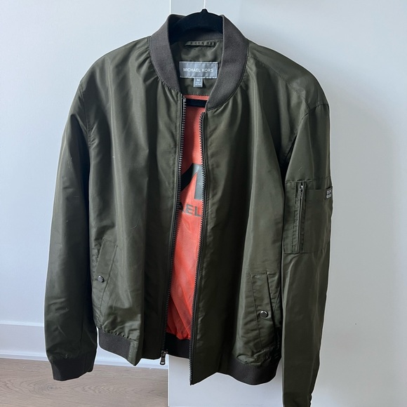 Michael Kors Mens Bomber Jacket BRAND NEW (medium) - Picture 1 of 5
